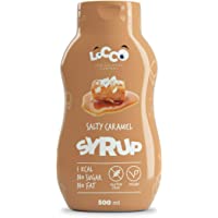 LOCCO - Sirope de caramelo salado sin azúcar bajo en calorías